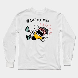 #NotAllMen Long Sleeve T-Shirt